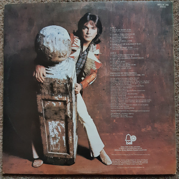 David Cassidy : Rock Me Baby (LP, Album)