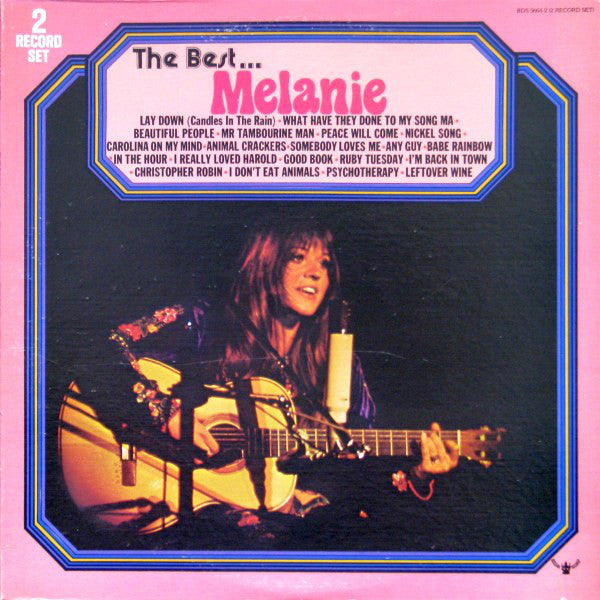 Melanie (2) : The Best ... (2xLP, Comp, RE, Gat)