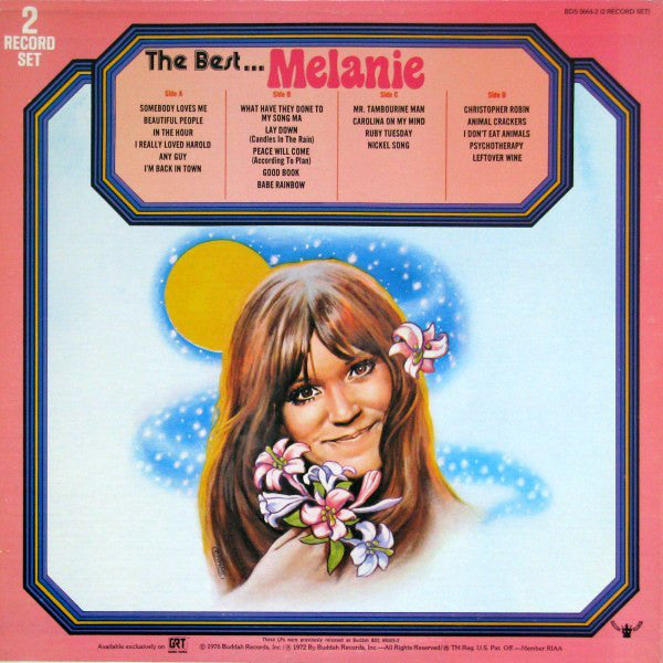 Melanie (2) : The Best ... (2xLP, Comp, RE, Gat)
