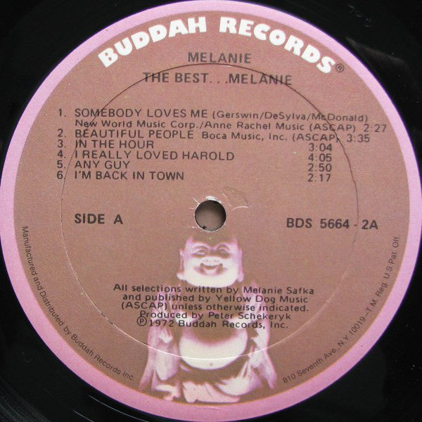 Melanie (2) : The Best ... (2xLP, Comp, RE, Gat)