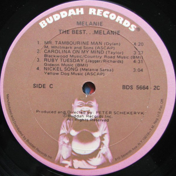 Melanie (2) : The Best ... (2xLP, Comp, RE, Gat)