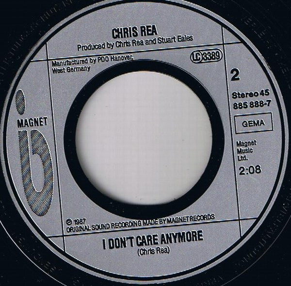 Chris Rea : Let's Dance (7", Single)