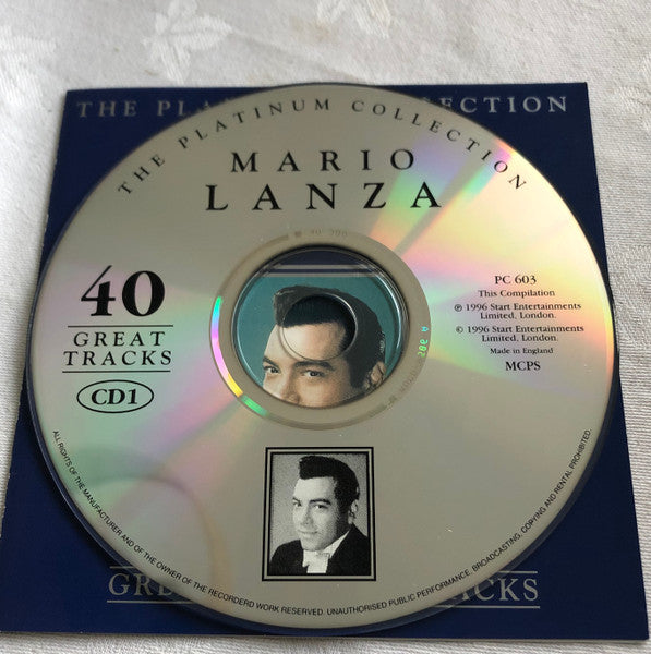 Mario Lanza : The Platinum Collection (2xCD, Comp)