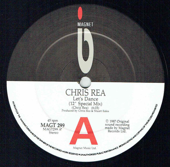 Chris Rea : Let's Dance (12")