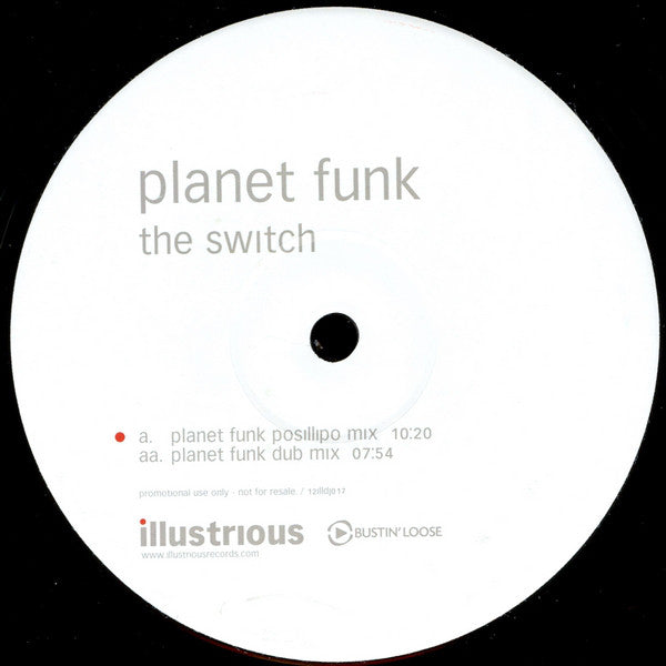 Planet Funk : The Switch (12", Promo)