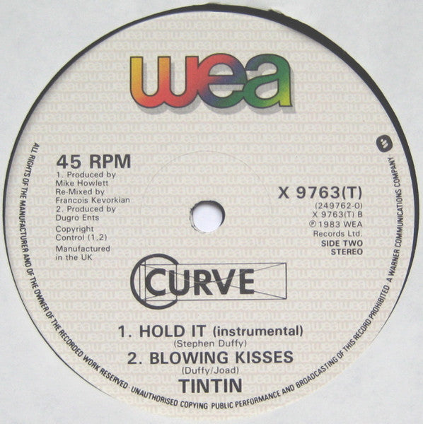 Tin Tin (4) : Hold It (2x12", Single)