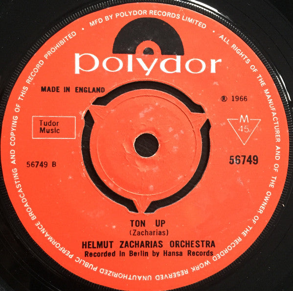 Helmut Zacharias And His Orchestra : Mexico Melody (7", Single, 3 p)