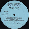Soulfood (2) : Right Now (12", S/Sided)