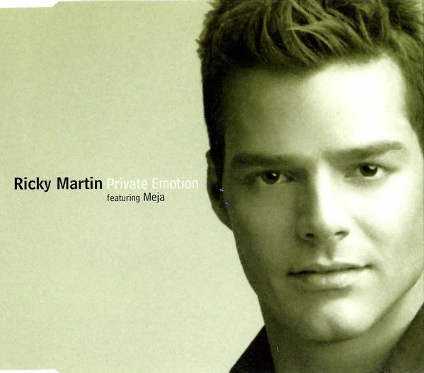Ricky Martin Featuring Meja : Private Emotion (CD, Single, Enh, P/Mixed)