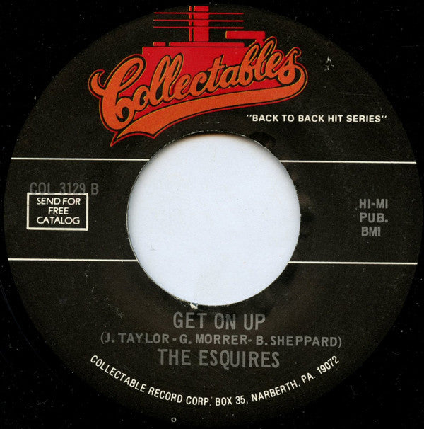 The O'Kaysions / The Esquires : Girl Watcher / Get On Up (7")