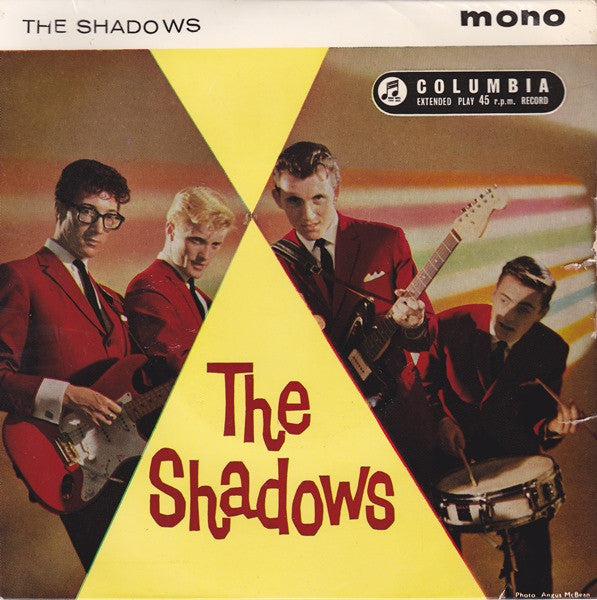 The Shadows : The Shadows (7", EP, Mono, Gre)