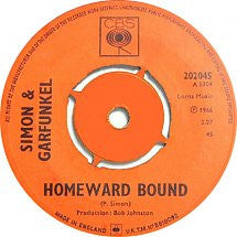 Simon & Garfunkel : Homeward Bound (7", Single, 4 P)