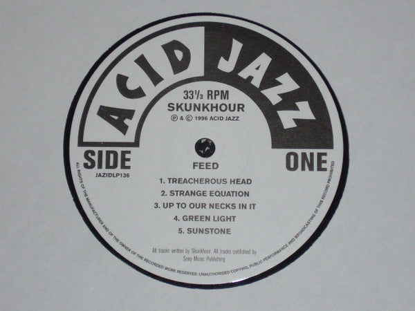 Skunkhour : Feed (LP, Album)