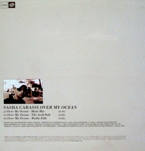 Sasha Carassi : Over My Ocean (12")
