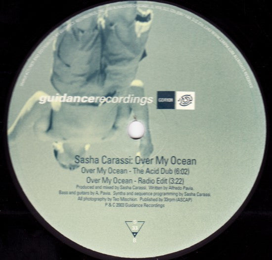 Sasha Carassi : Over My Ocean (12")