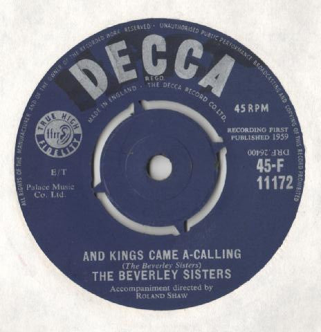 The Beverley Sisters : Little Donkey (7", Single)