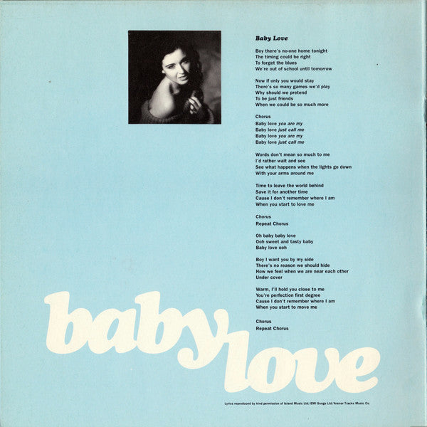 Dannii Minogue : Baby Love (7", Single, Ltd, Gat)