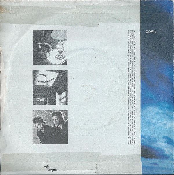 Go West : Call Me (7", Single, Blu)