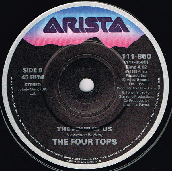 Four Tops : Loco In Acapulco (7", Single, S/Edition)