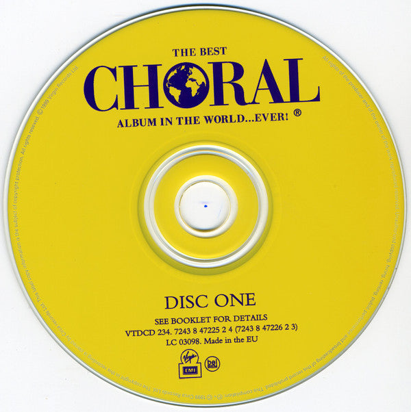 Various : The Best Choral Album In The World ... Ever! (2xCD, Comp)