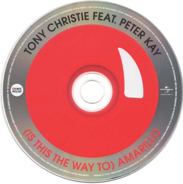 Tony Christie Feat. Peter Kay : (Is This The Way To) Amarillo (CD, Single, Enh)