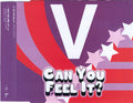 V (9) : Can You Feel It? (CD, Single, Promo)