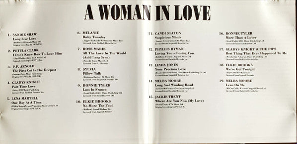 Various : A Woman In Love (CD, Comp)