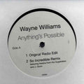Wayne Williams (2) : Anything's Possible (12", Promo)
