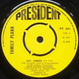 Family Plann : Sexy Summer / Can You Get Into The Music (7", Single)