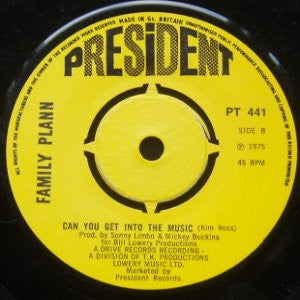 Family Plann : Sexy Summer / Can You Get Into The Music (7", Single)