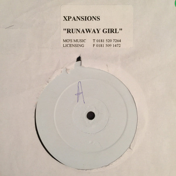 Xpansions : Runaway Girl (12", S/Sided, W/Lbl)