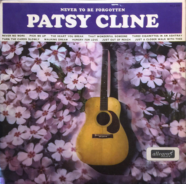 Patsy Cline : Never To Be Forgotten (LP, Comp)