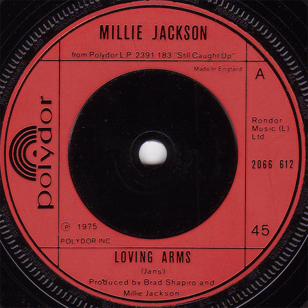Millie Jackson : Loving Arms (7", Single)