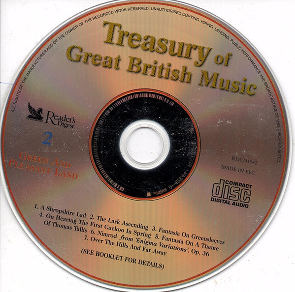 Various : Treasury Of Great British Music (5xCD, Comp)