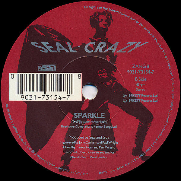 Seal : Crazy (7", Single)