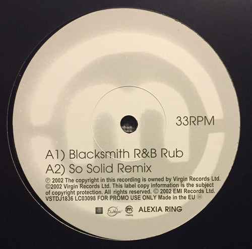 Alexia Khadime : Ring (12", Promo)