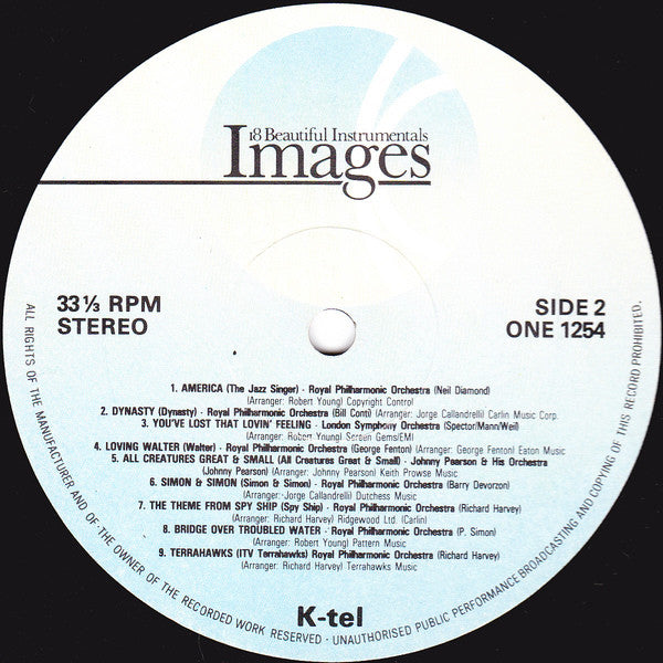 Various : Images - 18 Beautiful Instrumentals (LP)