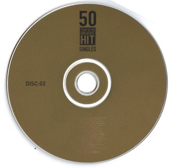 Various : 50 Years Of The Greatest Hit Singles (2xCD, Comp)