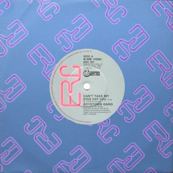 Boys Town Gang : Can't Take My Eyes Off You (7", Single)