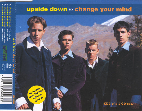 Upside Down (3) : Change Your Mind (CD, Single, Ltd, CD2)