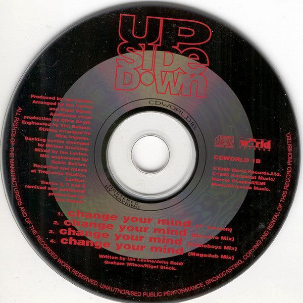 Upside Down (3) : Change Your Mind (CD, Single, Ltd, CD2)