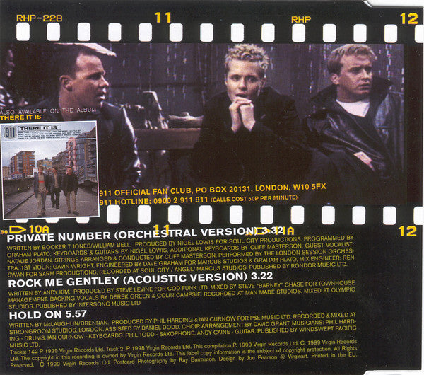 911 (4) : Private Number (CD, Single, CD2)