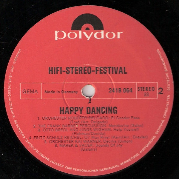 Various : Hifi-Stereo Festival - Happy Dancing (LP, Comp, Gat)