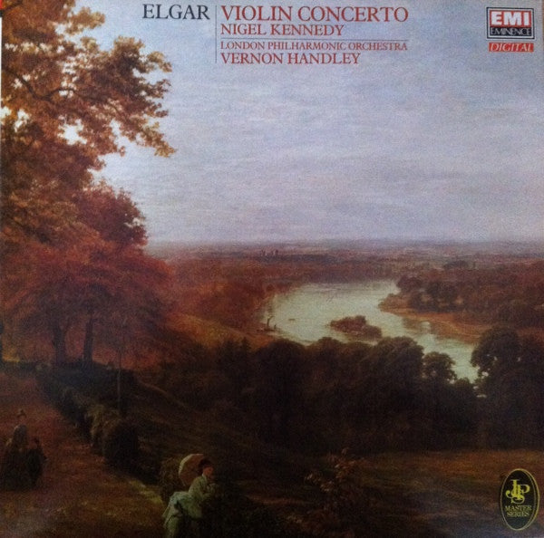 Sir Edward Elgar, Nigel Kennedy, London Philharmonic Orchestra, Vernon Handley : Violin Concerto (LP)