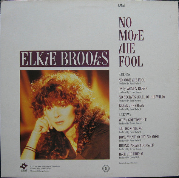 Elkie Brooks : No More The Fool (LP, Album)