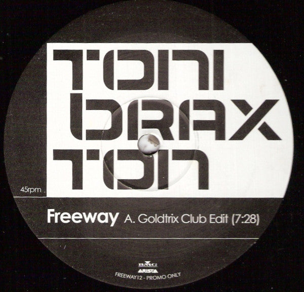 Toni Braxton : Freeway (12", Promo)