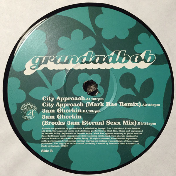 Grandadbob : City Approach (12")