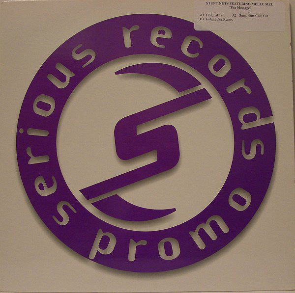 Stunt Nuts : The Message (12", Promo, W/Lbl)