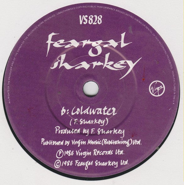 Feargal Sharkey : Someone To Somebody (7", Single)
