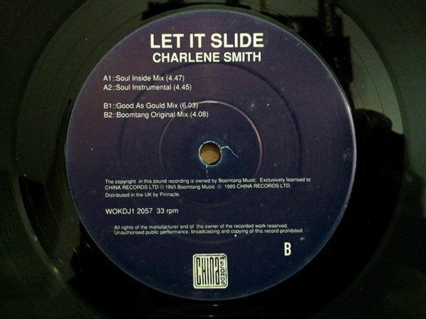 Charlene Smith : Let It Slide (12")
